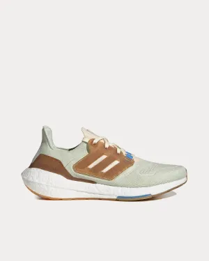 Ultraboost 22 Made with Nature Linen Green / Ecru Tint / Pulse Blue Running Shoes