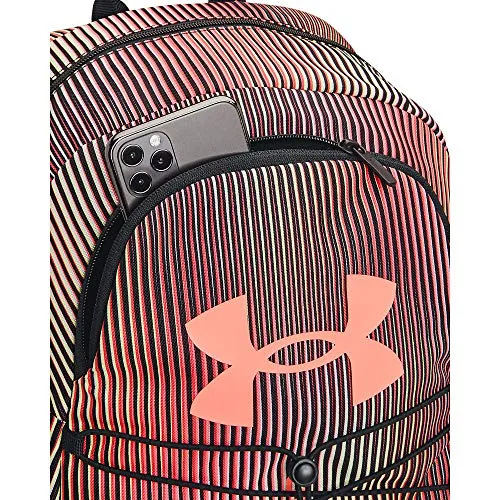Under Armour Adult Hustle Sport Backpack , Black (004)/Brilliance , One Size Fits All