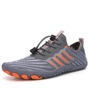 Unisex Slip-On Barefoot Shoes for Outdoor Sports Grey 7.5