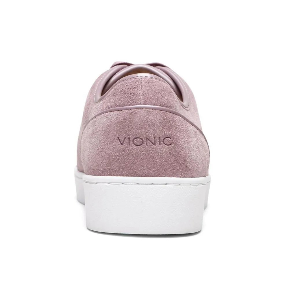 Vionic Women's Keke Sneakers- Mauve Suede