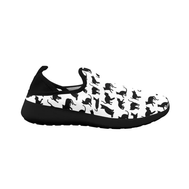 Women Shoes With Cats On Them