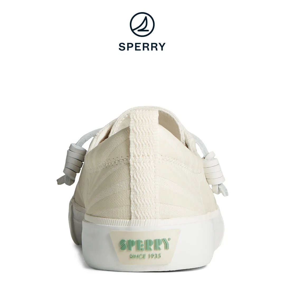 Women's SeaCycled™ Crest Vibe Resort Sneakers - White (STS89062)
