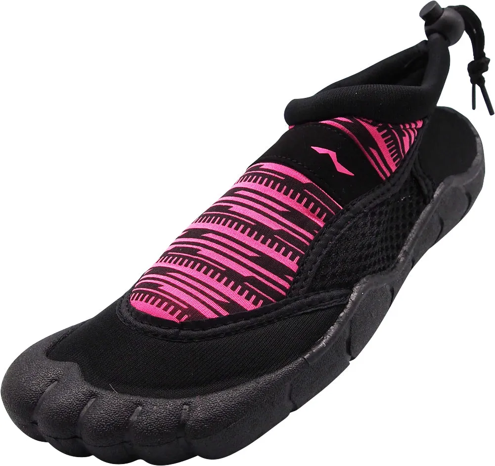 Womens Skeletoe Water Shoes Aqua Socks Surf Pool Beach Swim Slip On