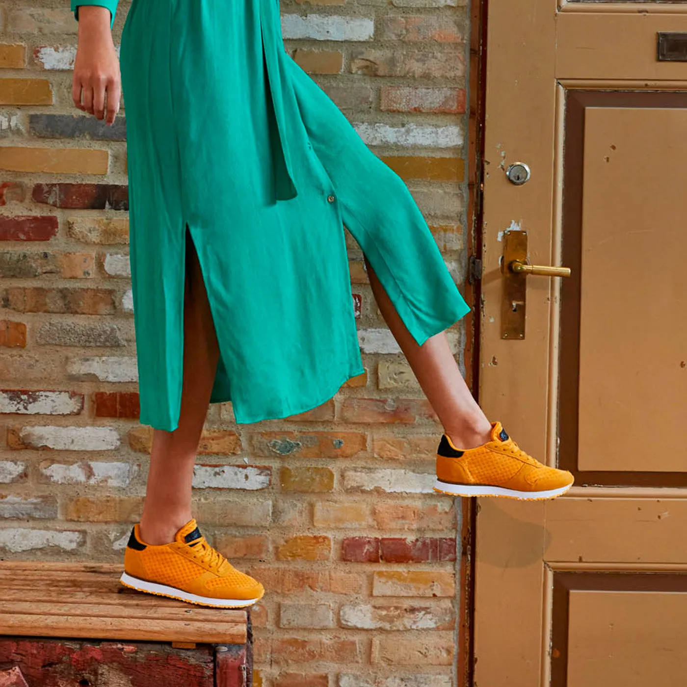 Ydun Suede Mesh II - Autumn Blaze