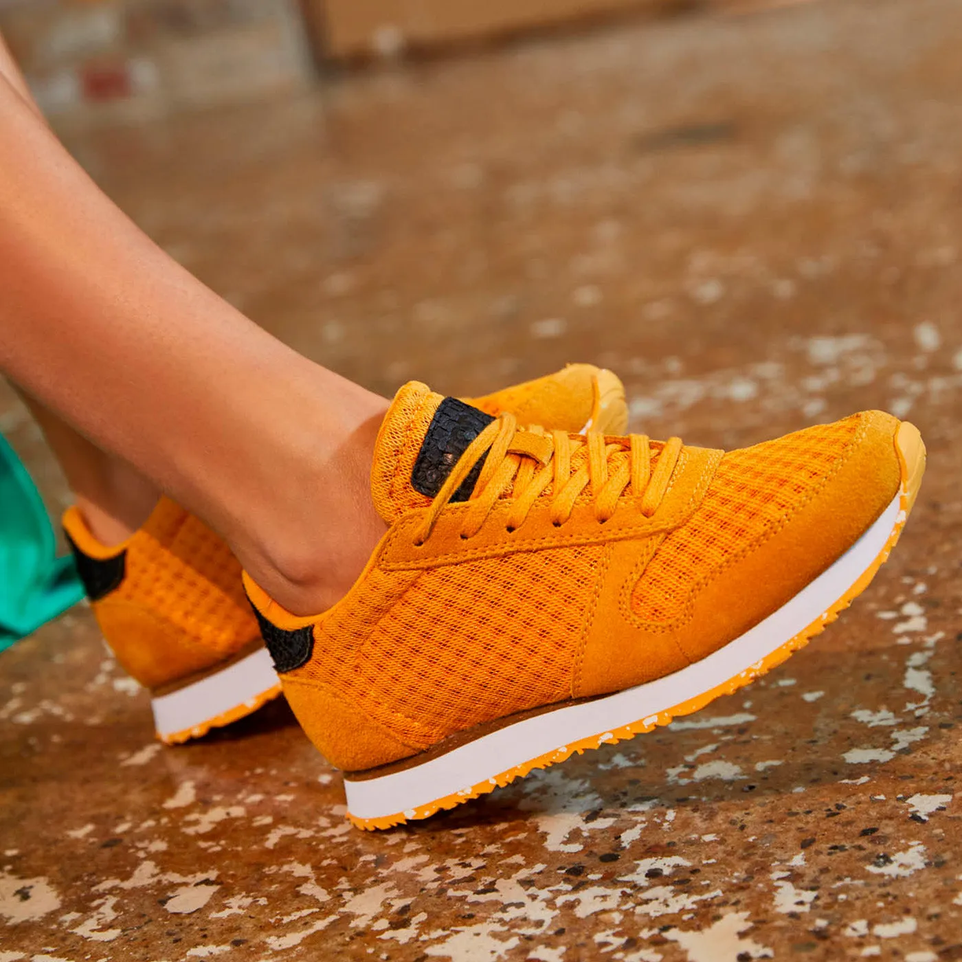 Ydun Suede Mesh II - Autumn Blaze
