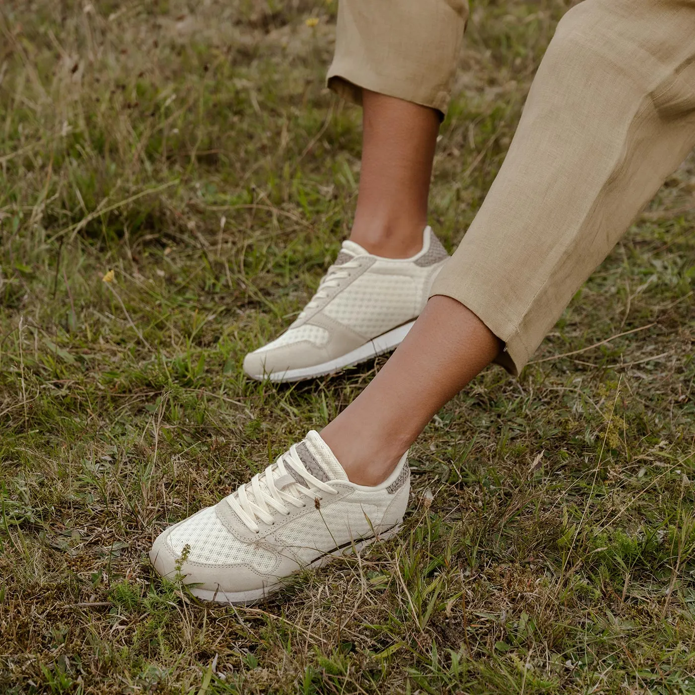 Ydun Suede Mesh II - Whisper White